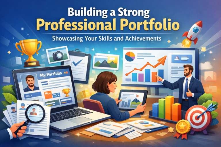 Building a Strong Professional Portfolio: Showcasing Your Skills and Achievements
