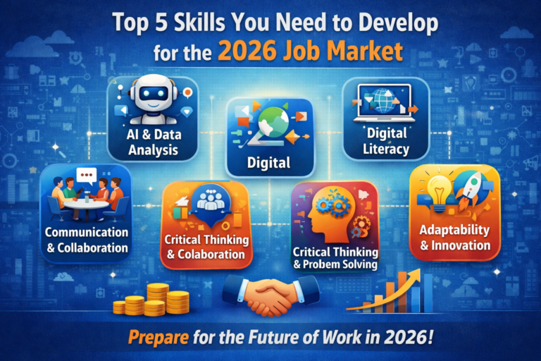 Top 5 Skills You Need to Develop for the 2026 Job Market